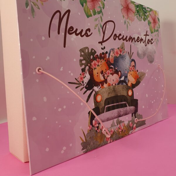 Pasta Polionda Personalizada(Temática) Pasta Porta Documentos