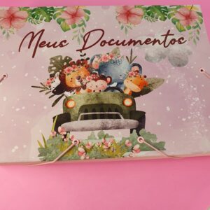 Pasta Polionda Personalizada(Temática) Pasta Porta Documentos