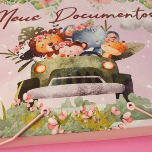 Pasta Polionda Personalizada(Temática) Pasta Porta Documentos