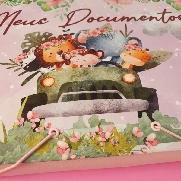 Pasta Polionda Personalizada(Temática) Pasta Porta Documentos