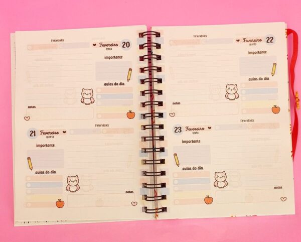 Agenda Teacher 2024 Professores