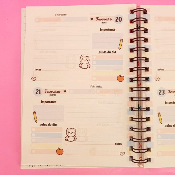 Agenda Teacher 2024 Professores