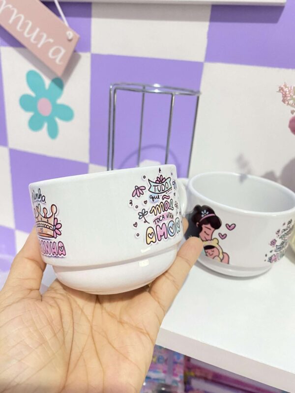 Xícara Personalizada Dia das Mães