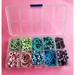 KIT ILHÓS nº54 + CORRENTINHA -5 CORES(candy colors)