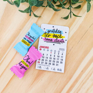 mini calendario 2025