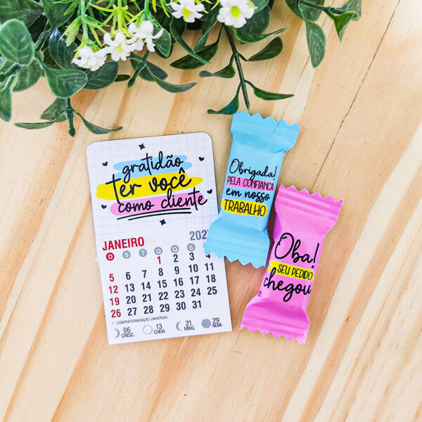 mini calendario 2025