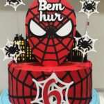 Topo de Bolo Homem Aranha