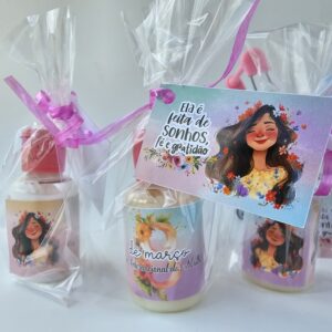 Lembrancinha Dia da Mulher Mini Hidratante