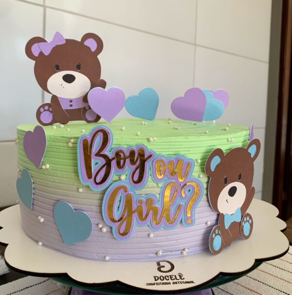ursinho topo bolo ursinhos