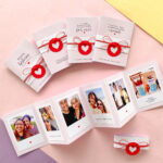 mini álbum de fotos portátil