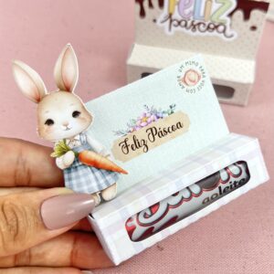 Caixinha personalizada para chocolate Baton