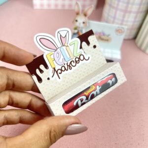 Caixinha personalizada para chocolate Baton