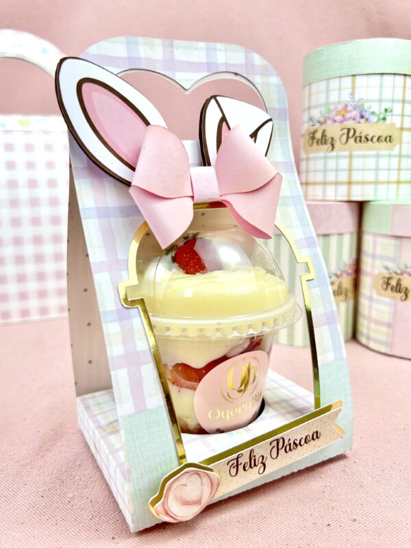 "Embalagem para copo bolha Páscoa"