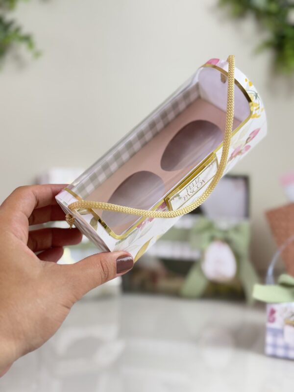 caixa2minovos1 caixa para dois mini ovos Páscoa