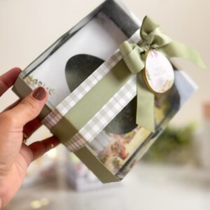 caixa de Páscoa para ovo de colher 250g