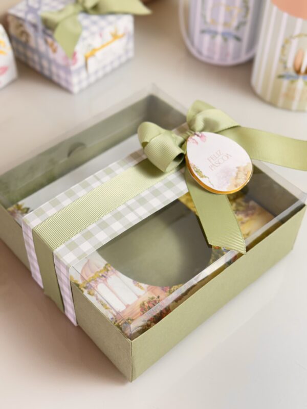 caixa de Páscoa para ovo de colher 250g