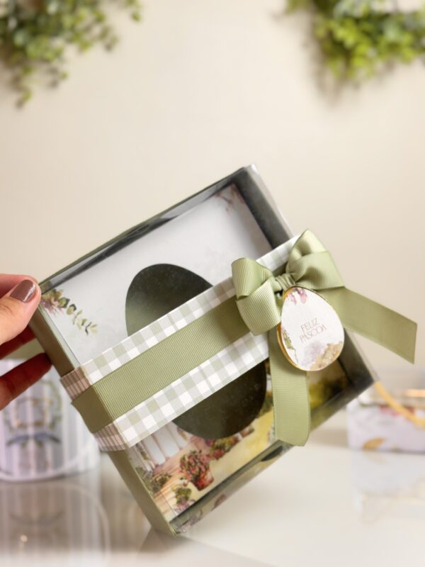 caixa de Páscoa para ovo de colher 250g