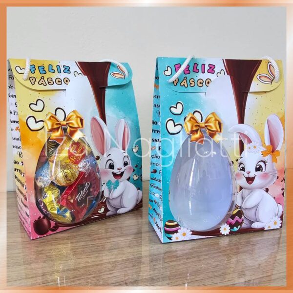 Sacola de Páscoa personalizada