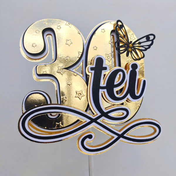 topobotrintei Arquivo de corte topo de bolo trintei