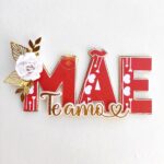 Arquivo de corte topo de bolo Dia das Mães