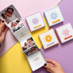 "Caixinha de fotos personalizada para presente Dia das Mães"