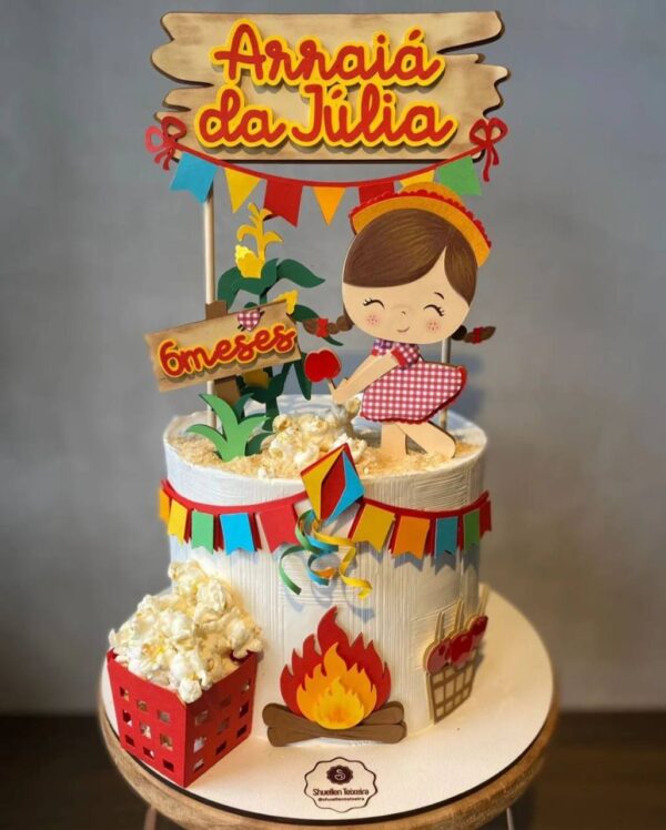 53 topo de bolo festa junina