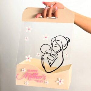 Tag 1: sacola personalizada dia das mães