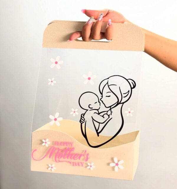 Tag 1: sacola personalizada dia das mães