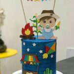 Topo de bolo Festa Junina