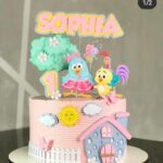 "Topo de bolo Galinha Pintadinha"