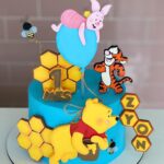 topo de bolo ursinho pooh personalizado