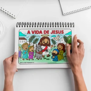 livro de colorir bíblico infantil