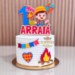 topo bolo arraiá infantil