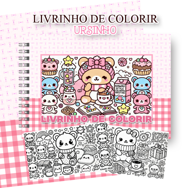 MOCKUP1 livrinho de colorir ursinho fofo infantil