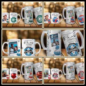 arte para caneca de chopp dia dos pais