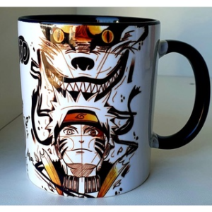 Caneca personalizada Naruto Shippuden com nome