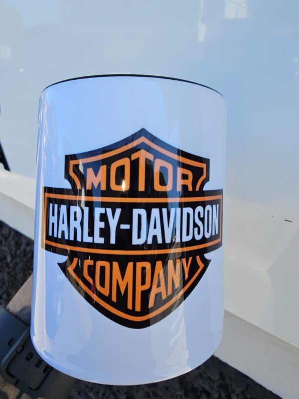 caneca personalizada moto Harley Davidson