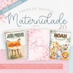 coleção digital maternidade cadernetas de vacina
