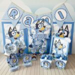 rquivo corte festa Bluey para Silhouette