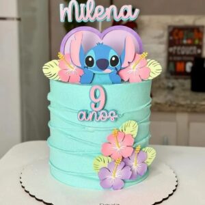 “Arquivo Corte Topo Bolo Stitch”