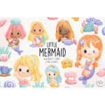 "kit digital sereias png alta qualidade"