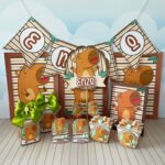 arquivo de corte festa capivara personalizada