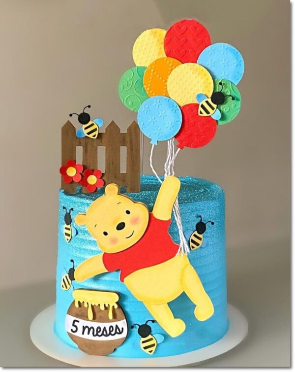 ursinhopoohmesversario topo de bolo ursinho pooh aniversário infantil