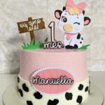 topo de bolo vaquinha para mesversário