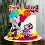 arquivo corte topo bolo minnie