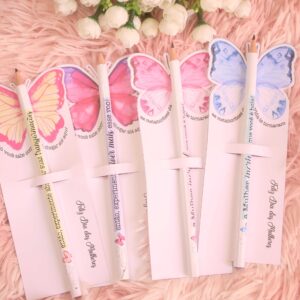 Arquivo Corte Dia da Mulher Borboleta Lápis