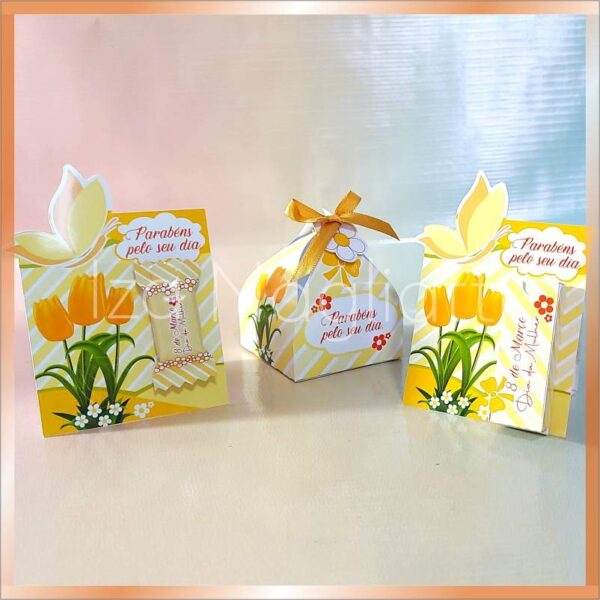 Arquivo Corte Dia da Mulher Kit Grátis Personalizado