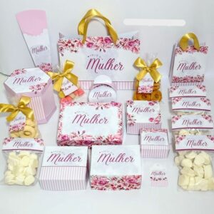 Arquivo Corte Dia da Mulher Kit Personalizado