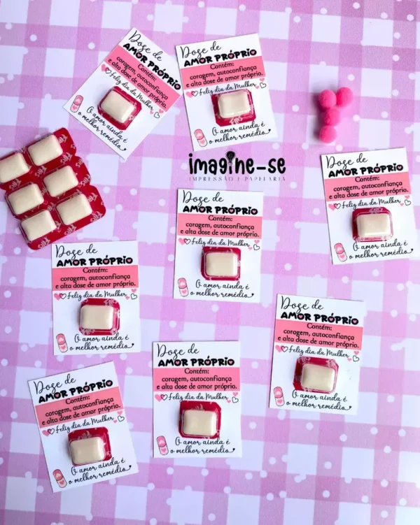 Arquivo Corte Dia da Mulher Embalagem Personalizada