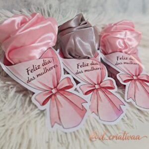 Arquivo Corte Dia da Mulher Kit Rosas Personalizado